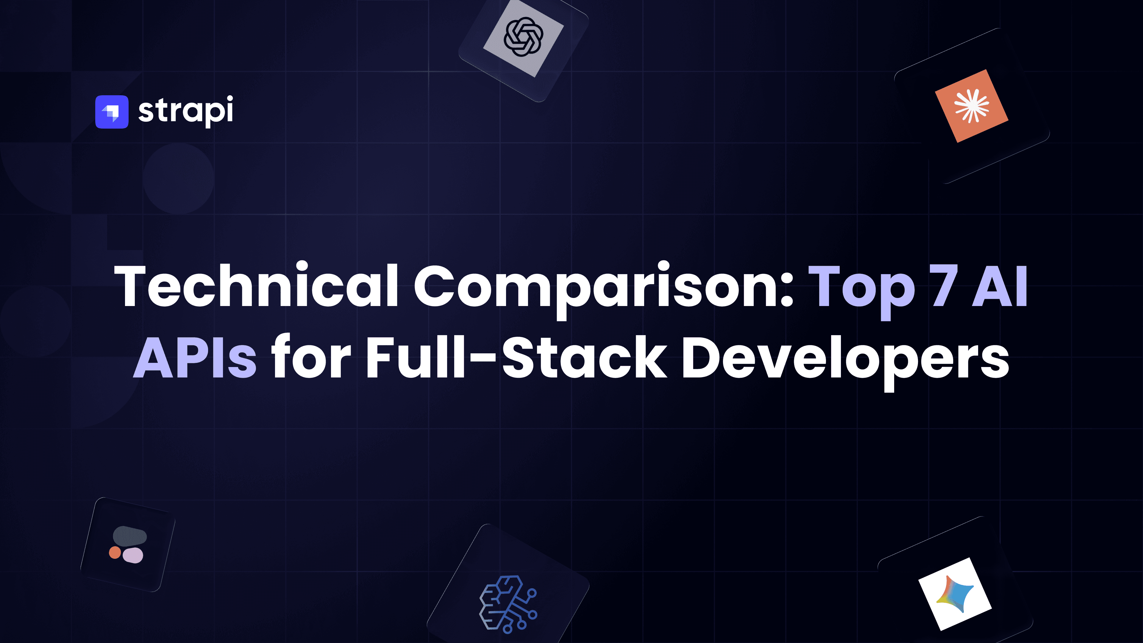 Top 7 AI APIs for Full-Stack Developers