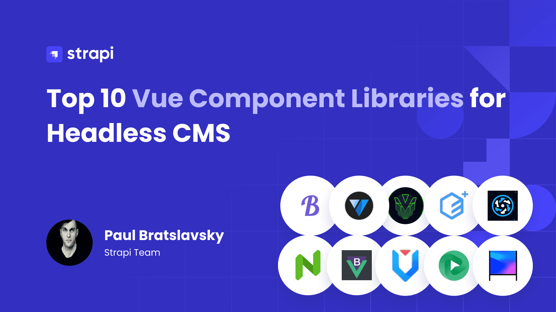 Vue Component Libraries for Headless CMS