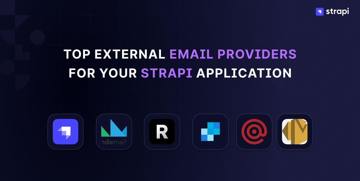 Strapi Email Providers