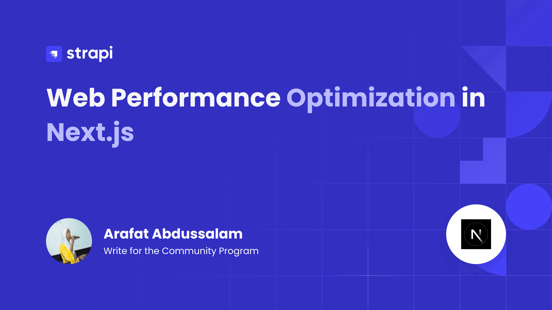 Web Performance Optimization in Next.js