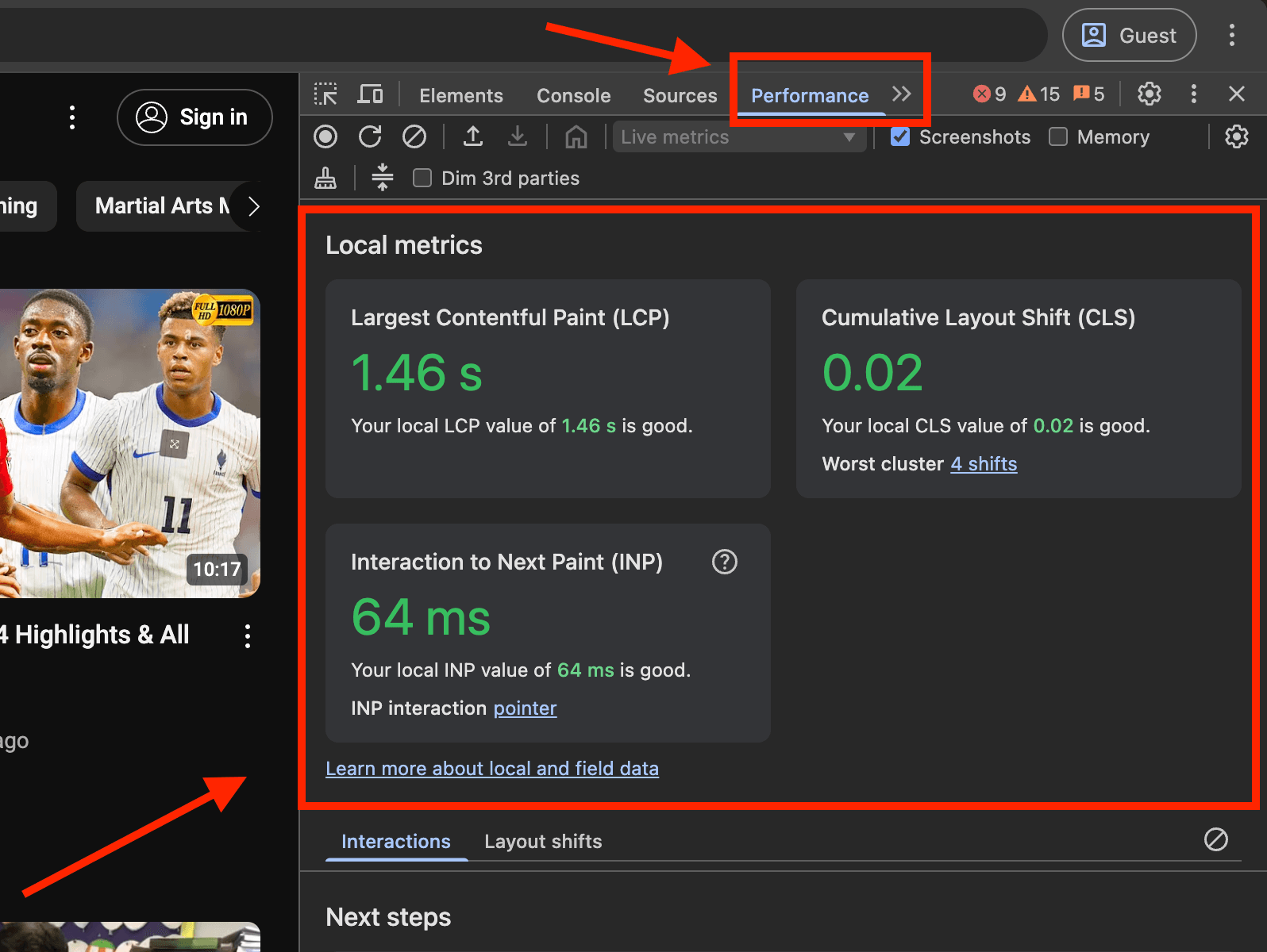 Web Vital on Google Chrome.png