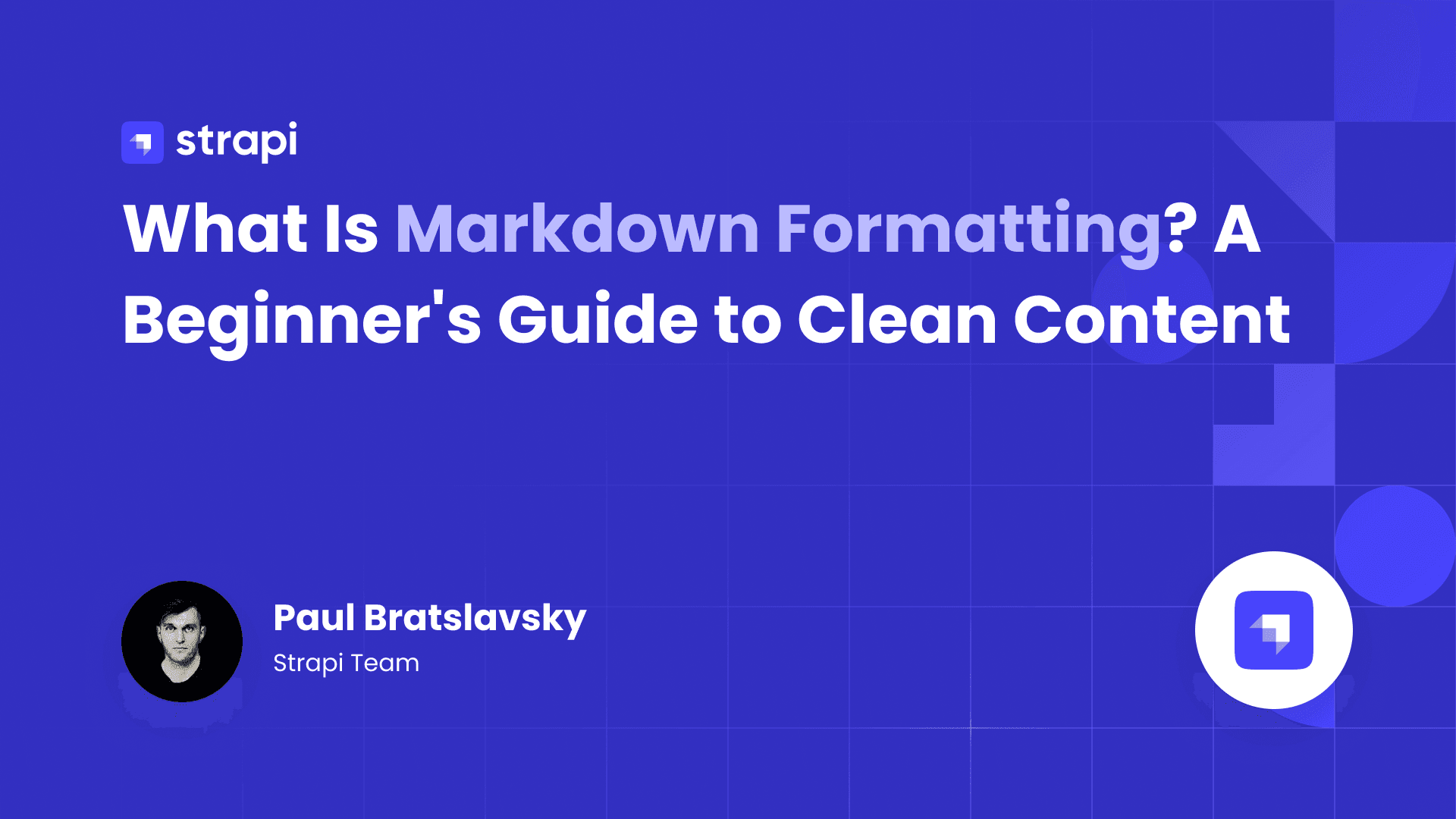 Markdown Formatting