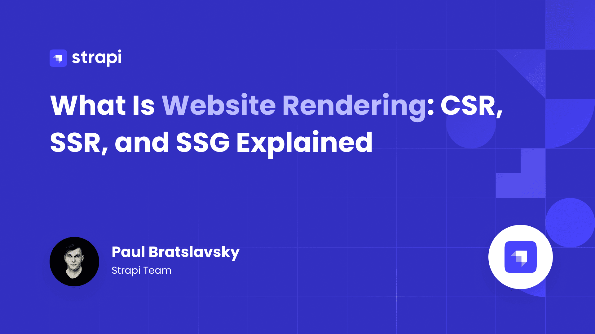 CSR, SSR, and SSG Explained