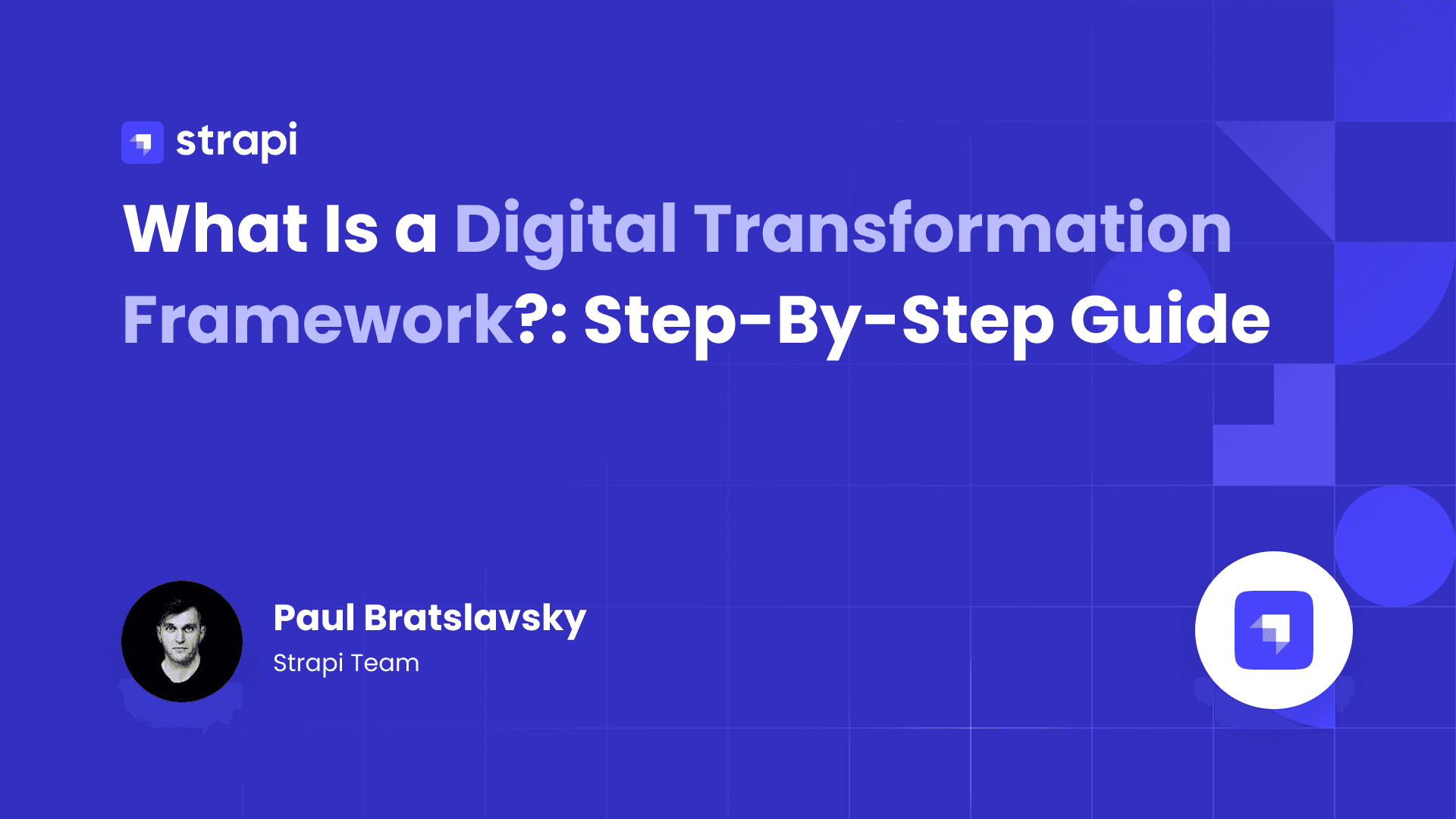 Digital Transformation Framework