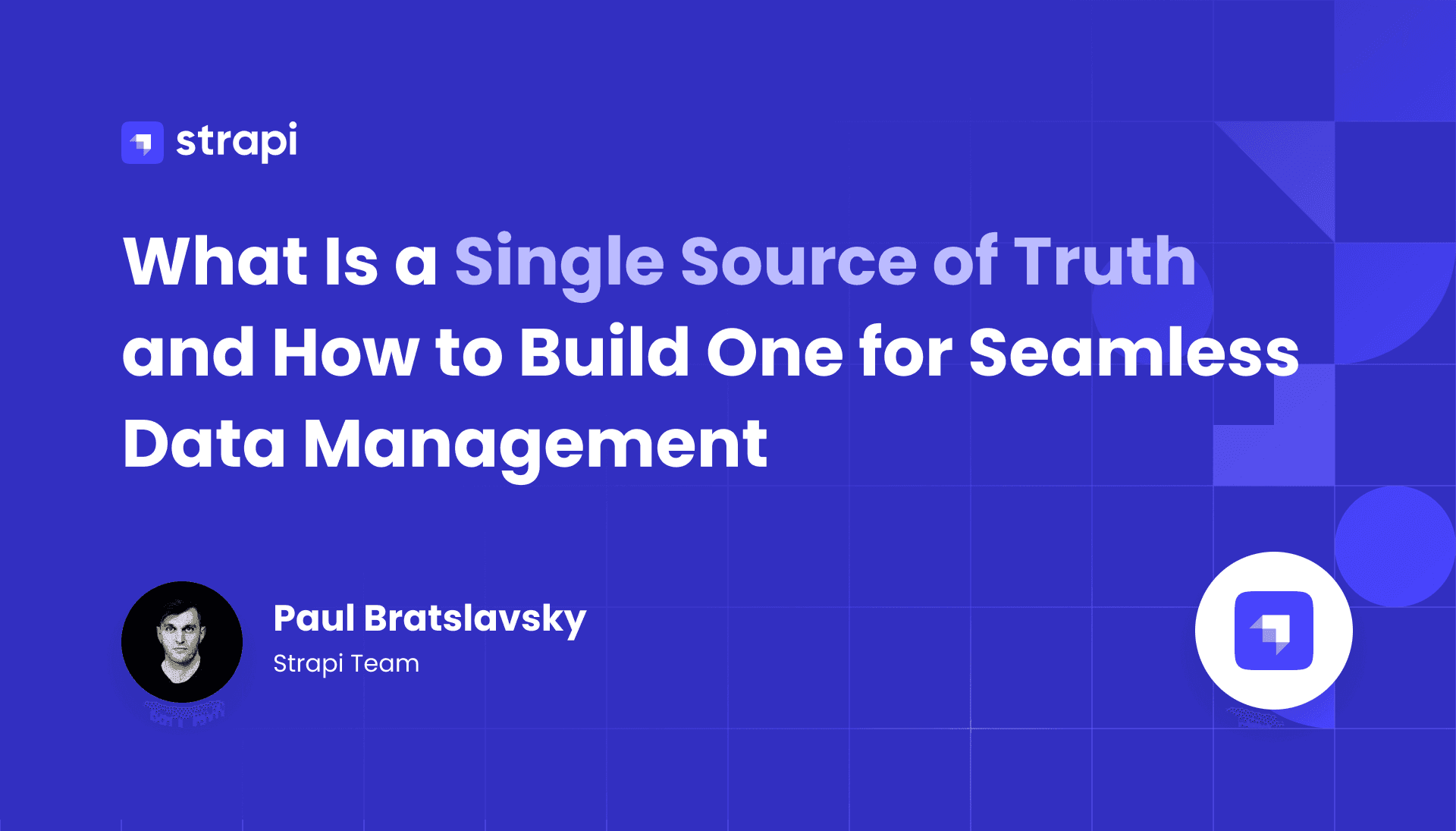 Single Source of Truth (SSOT)