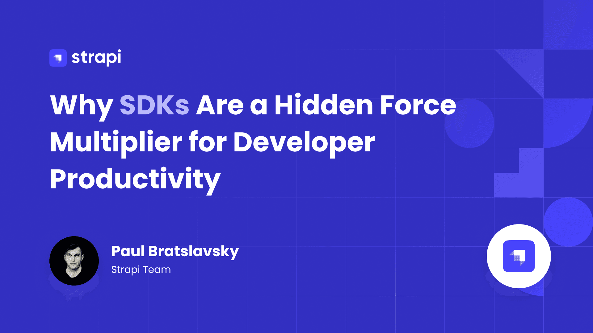 SDKs and Productivity