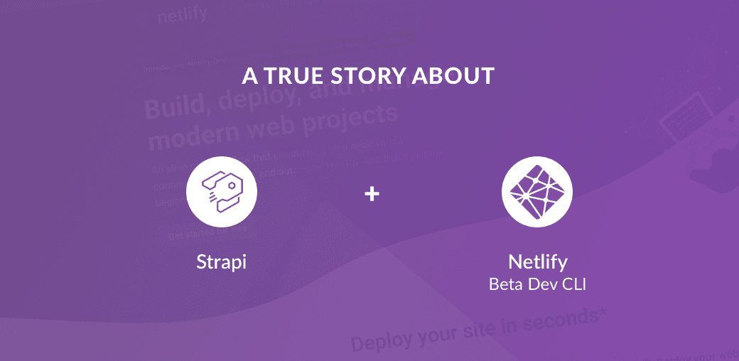 A true story about Strapi and the new Netlify Beta Dev CLI