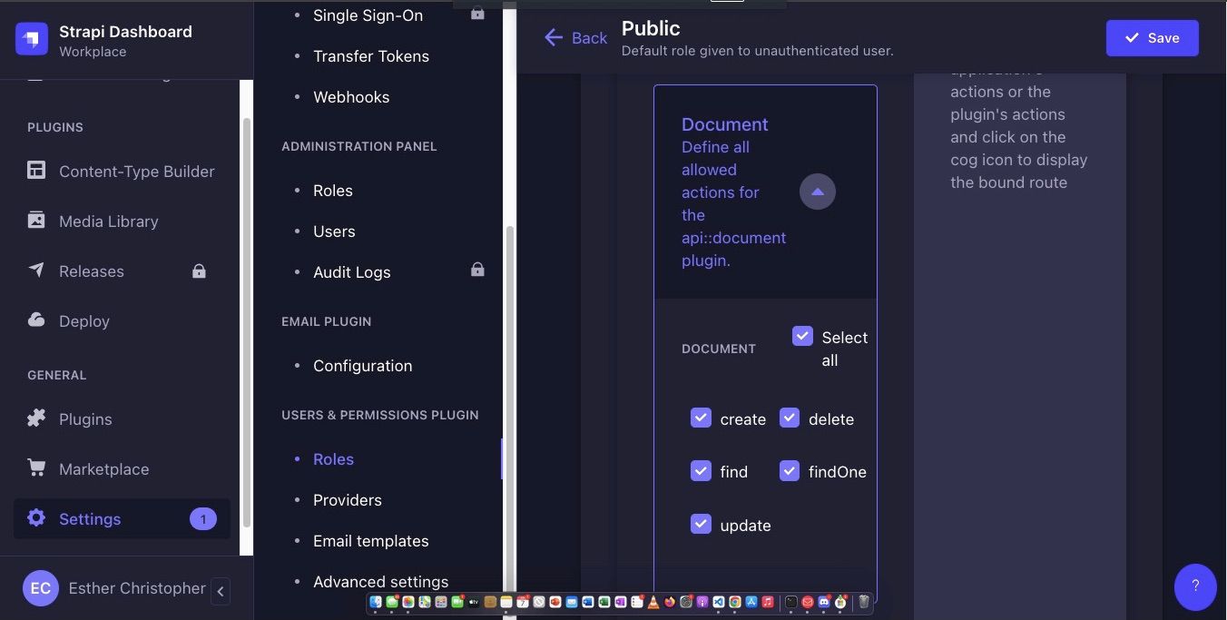 allow public access for Document collection.jpeg