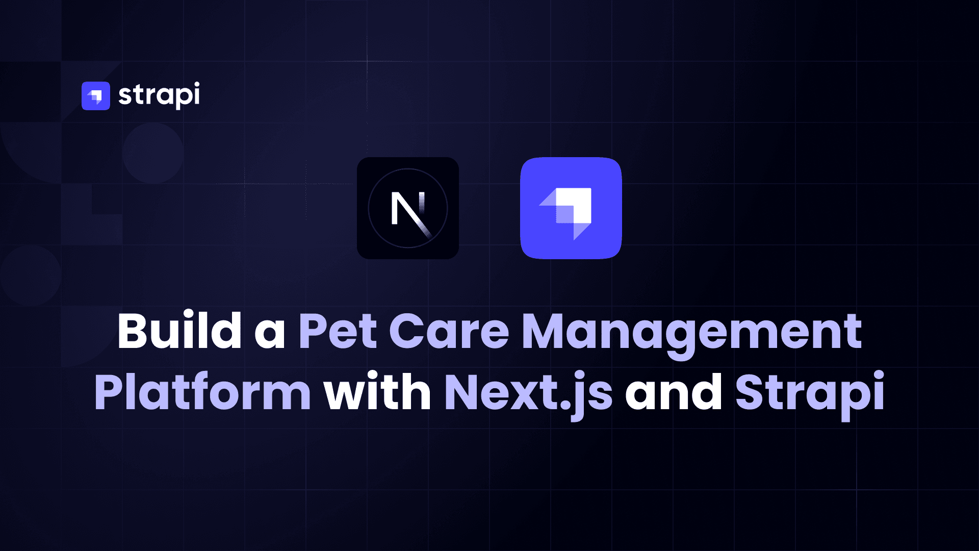 How to Build a Pet Care Management Platform with Next.js 16 and Strapi 5