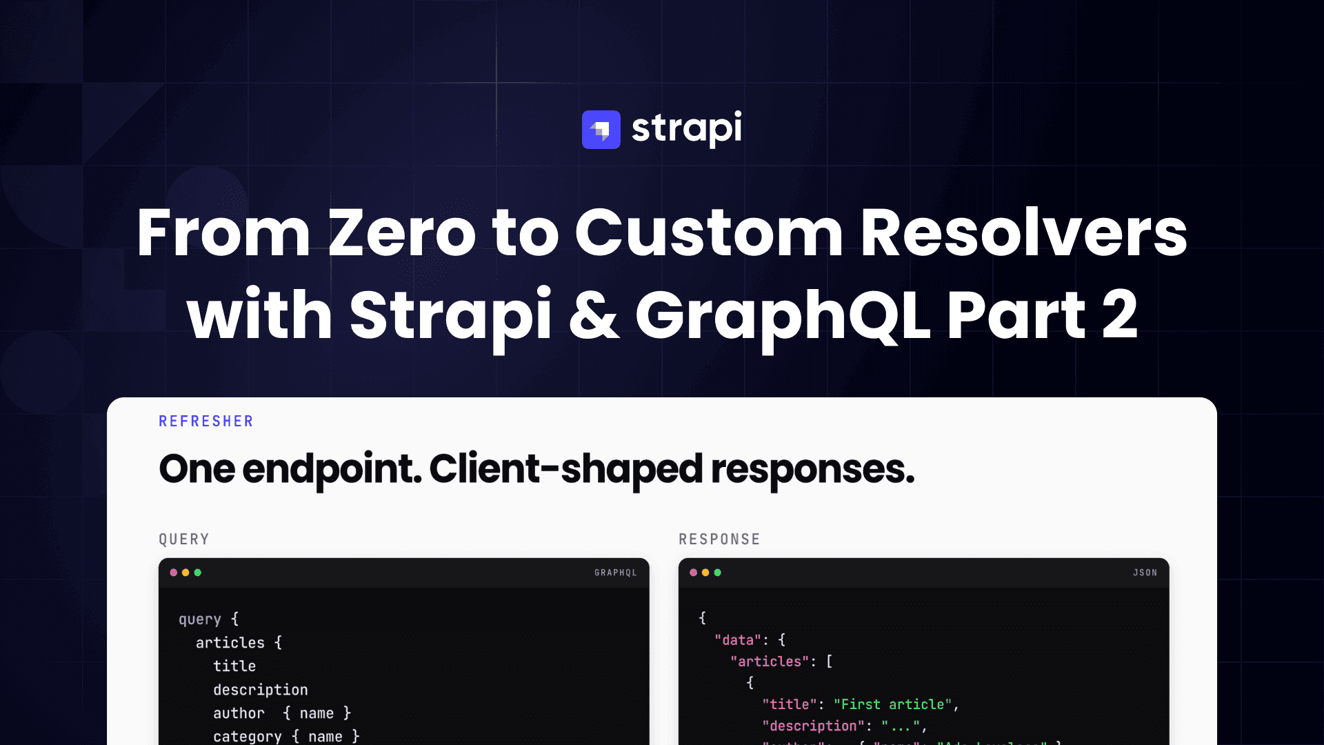 Getting Started With GraphQL, Strapi and Next.js