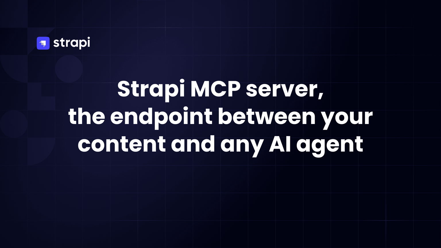 Strapi MCP server is out: connect agents to your CMS