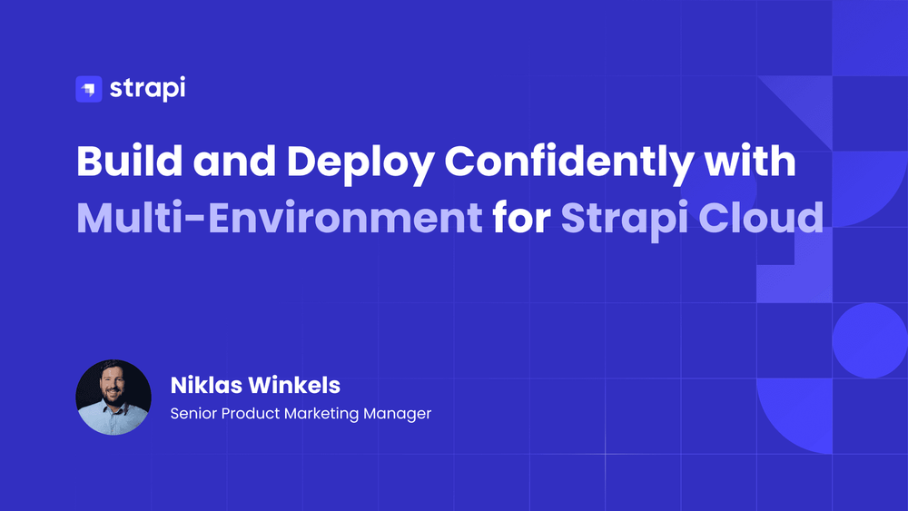 Multi-Environments for Strapi Cloud
