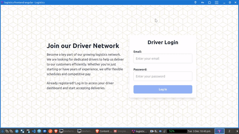 logistics app demo.gif