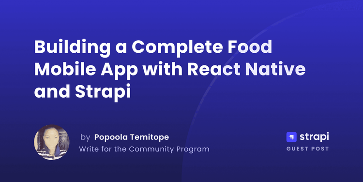 Build a Food Delivery App with React Native and Strapi v5