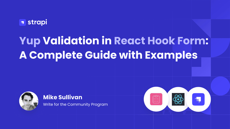 How to use Yup Validation with React Hook Form