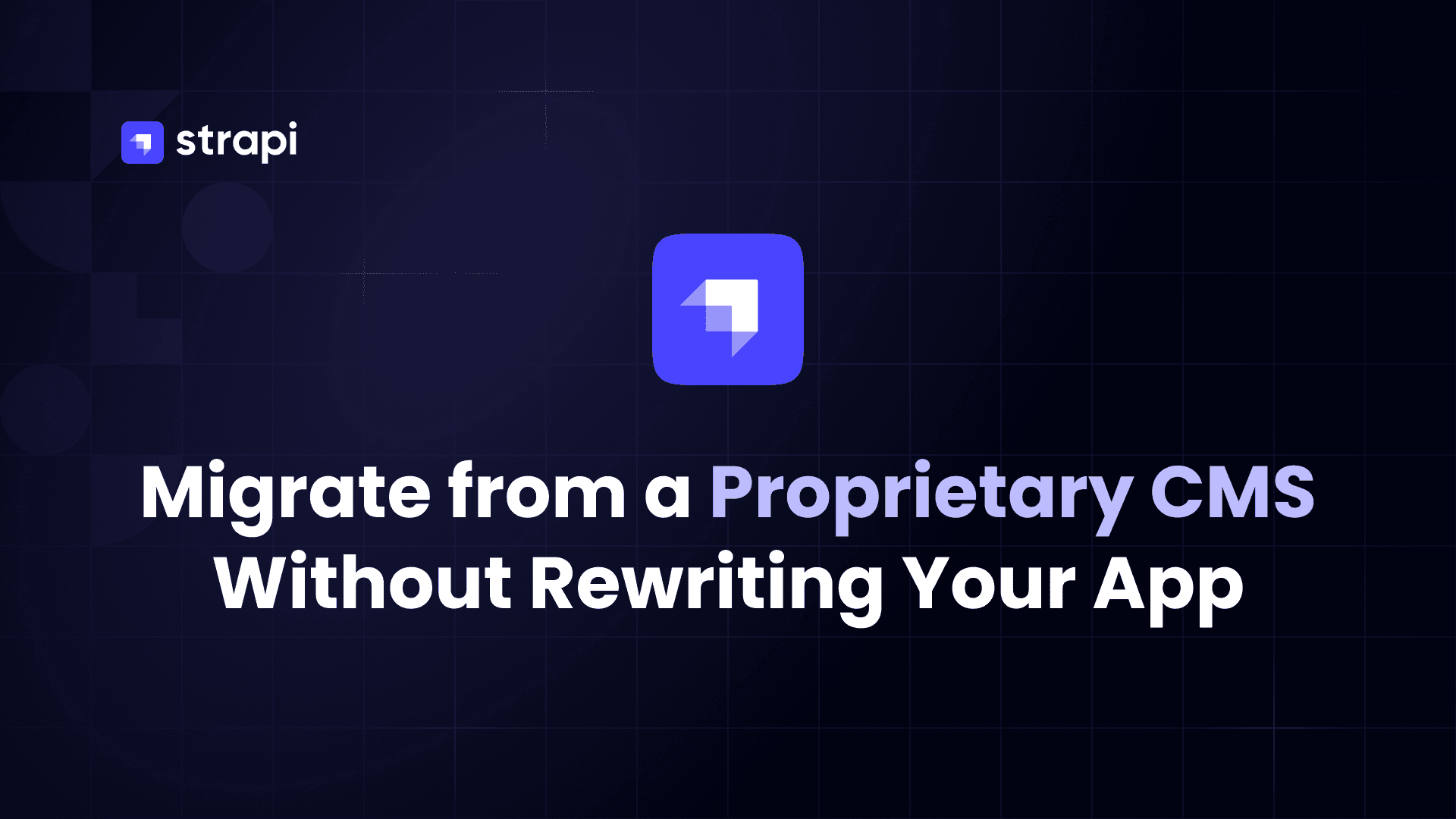How to Migrate Away from a Proprietary CMS Without Rewriting Your App