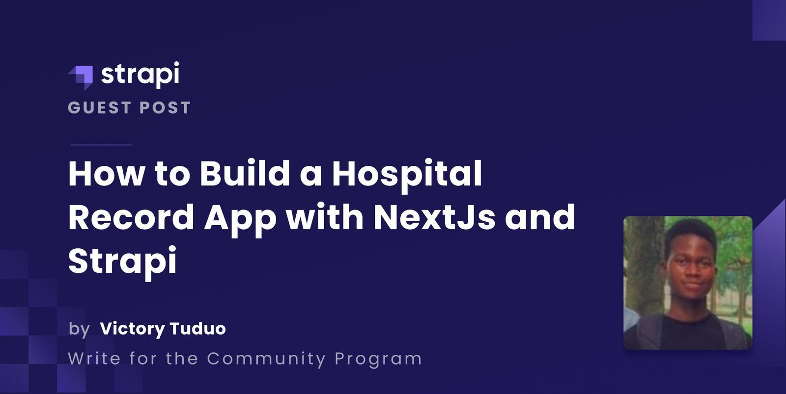 How to Build a Hospital Record App with NextJs & Strapi