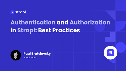 Strapi Authentication and Authorization Guide