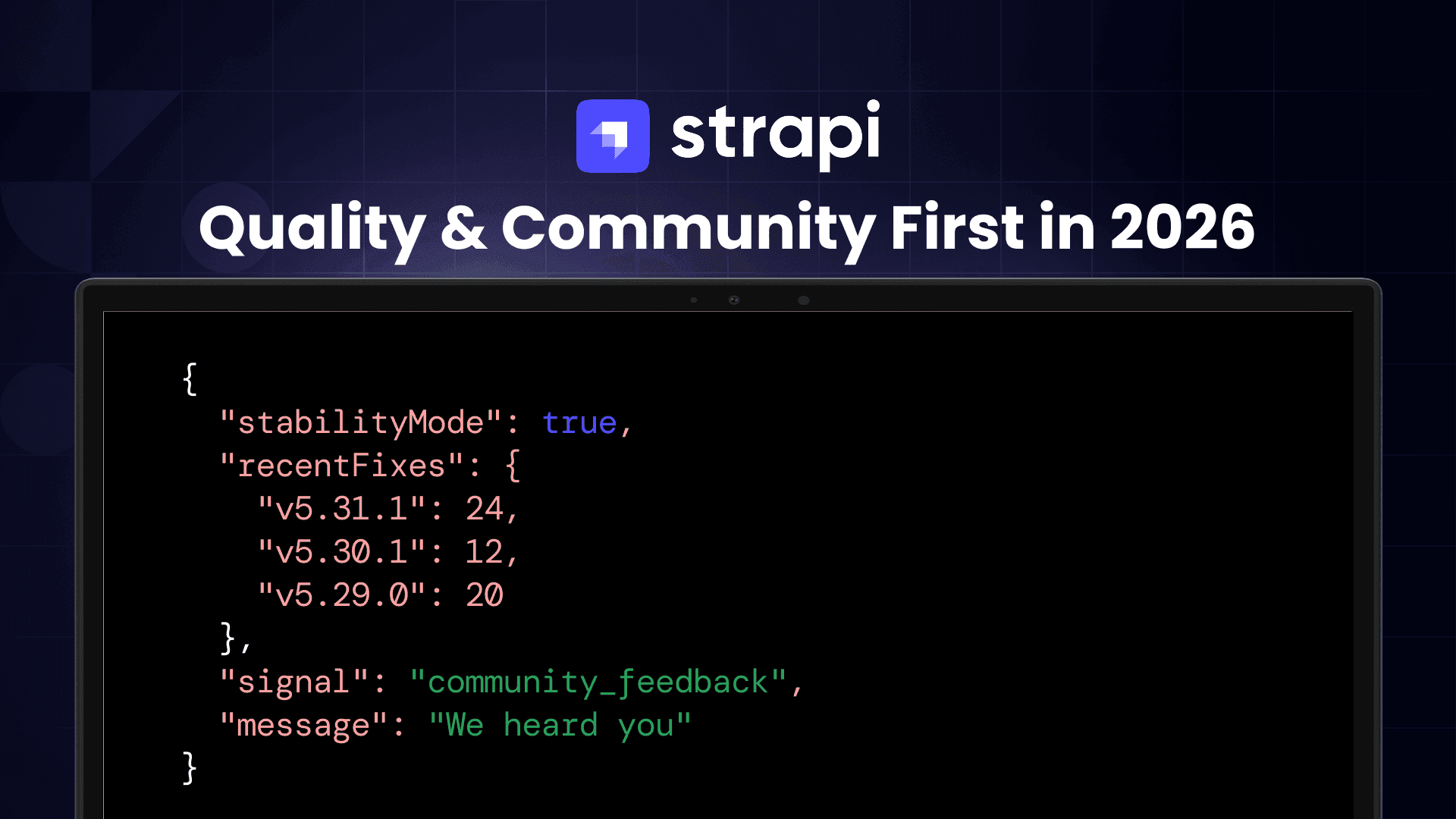 strapi-community-quality-first