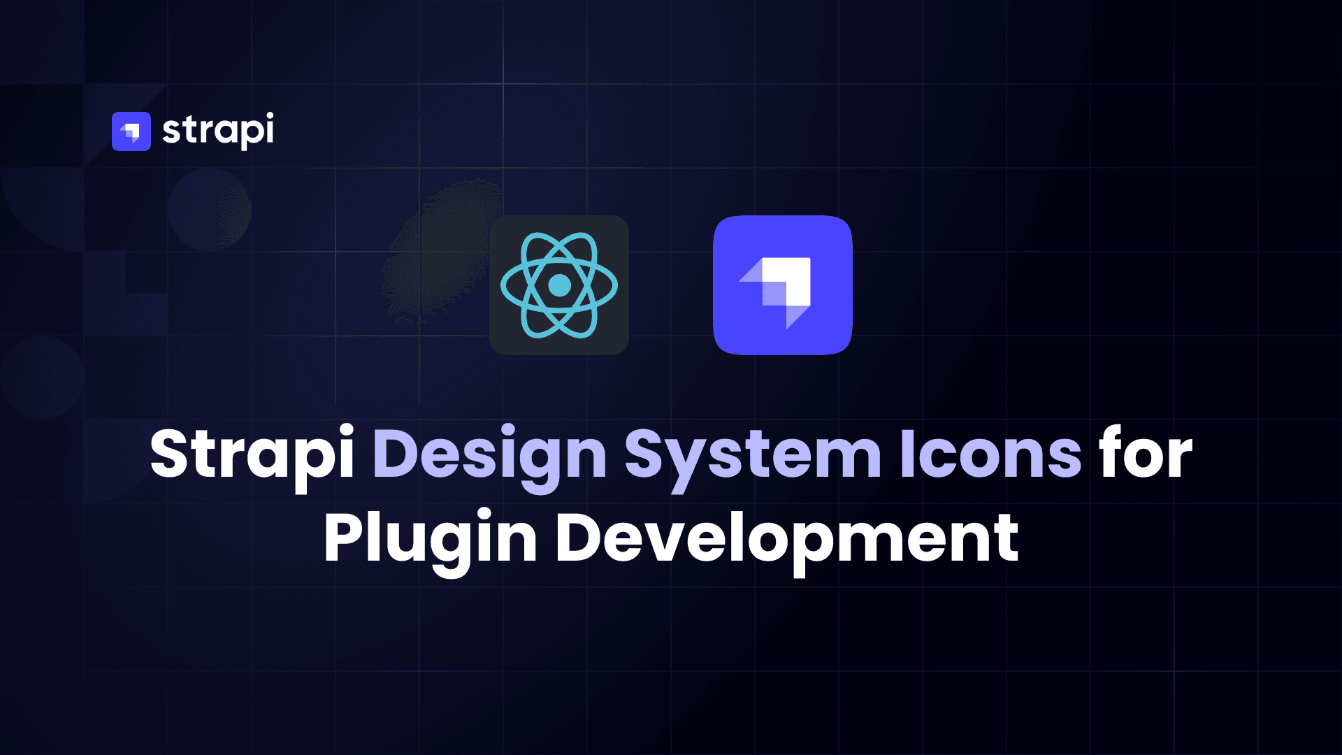 Finding and using Strapi design system icons in your plugin