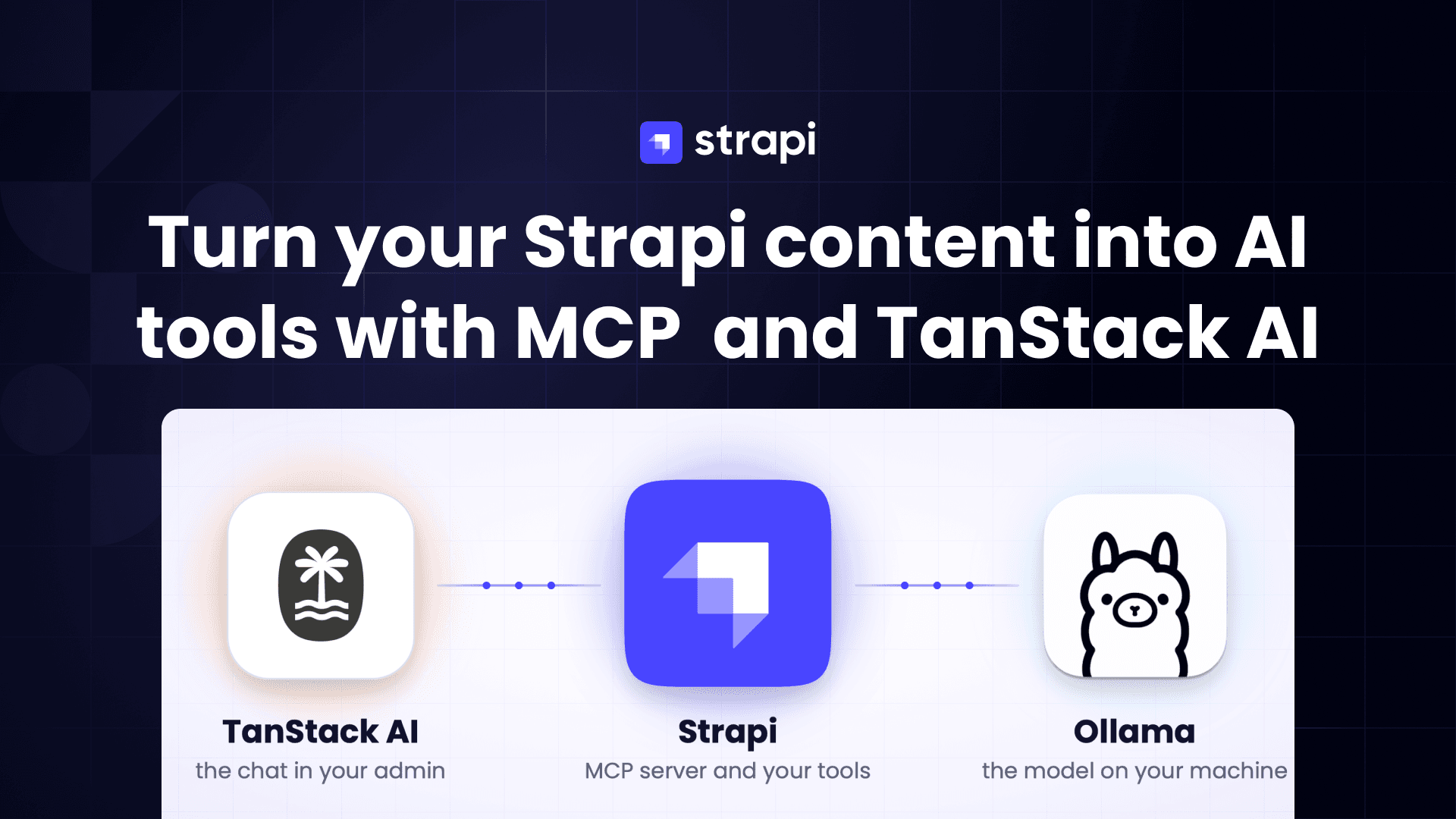 Strapi MCP with Custom Tools and AI Chat
