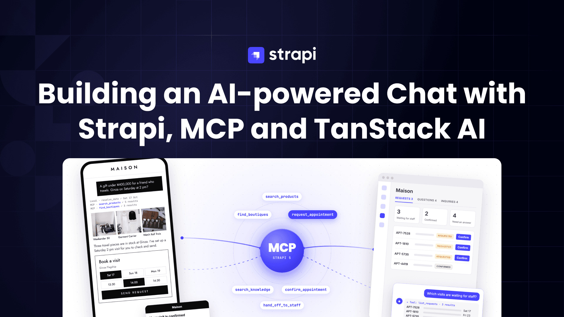 Building an AI-powered chat with Strapi and MCP that brings customers and staff closer together