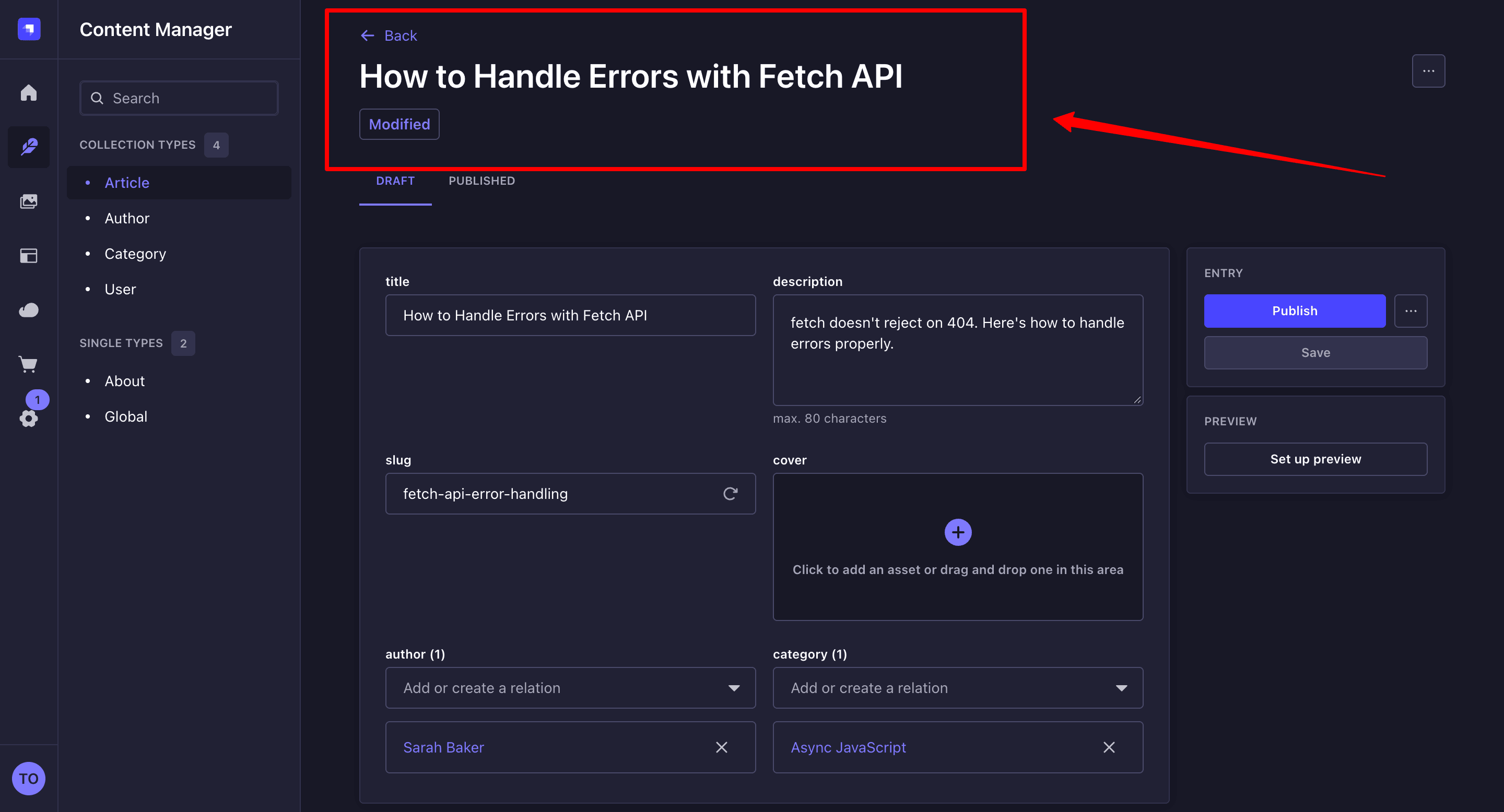 title modified in strapi backend.png