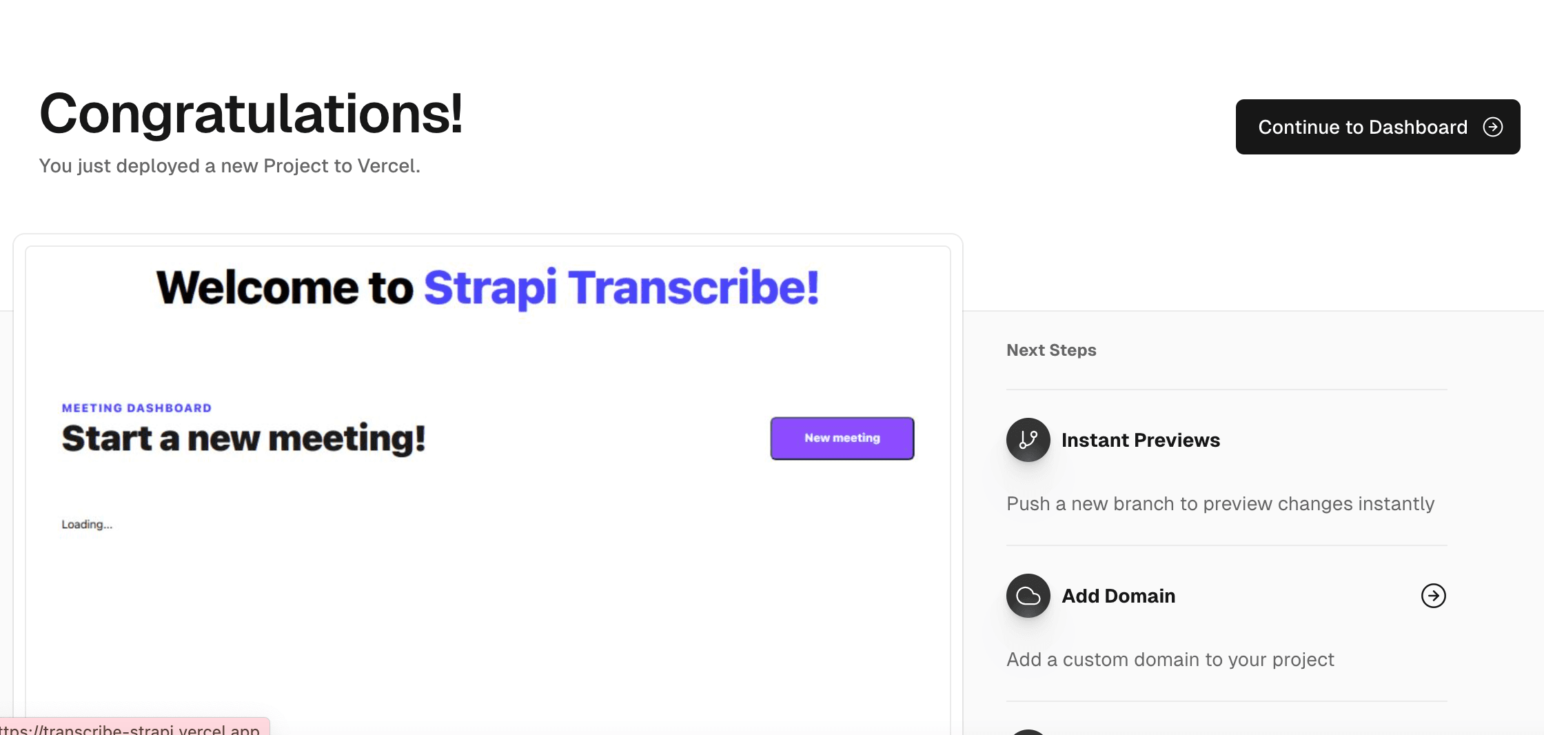 vercel deployment successful.png
