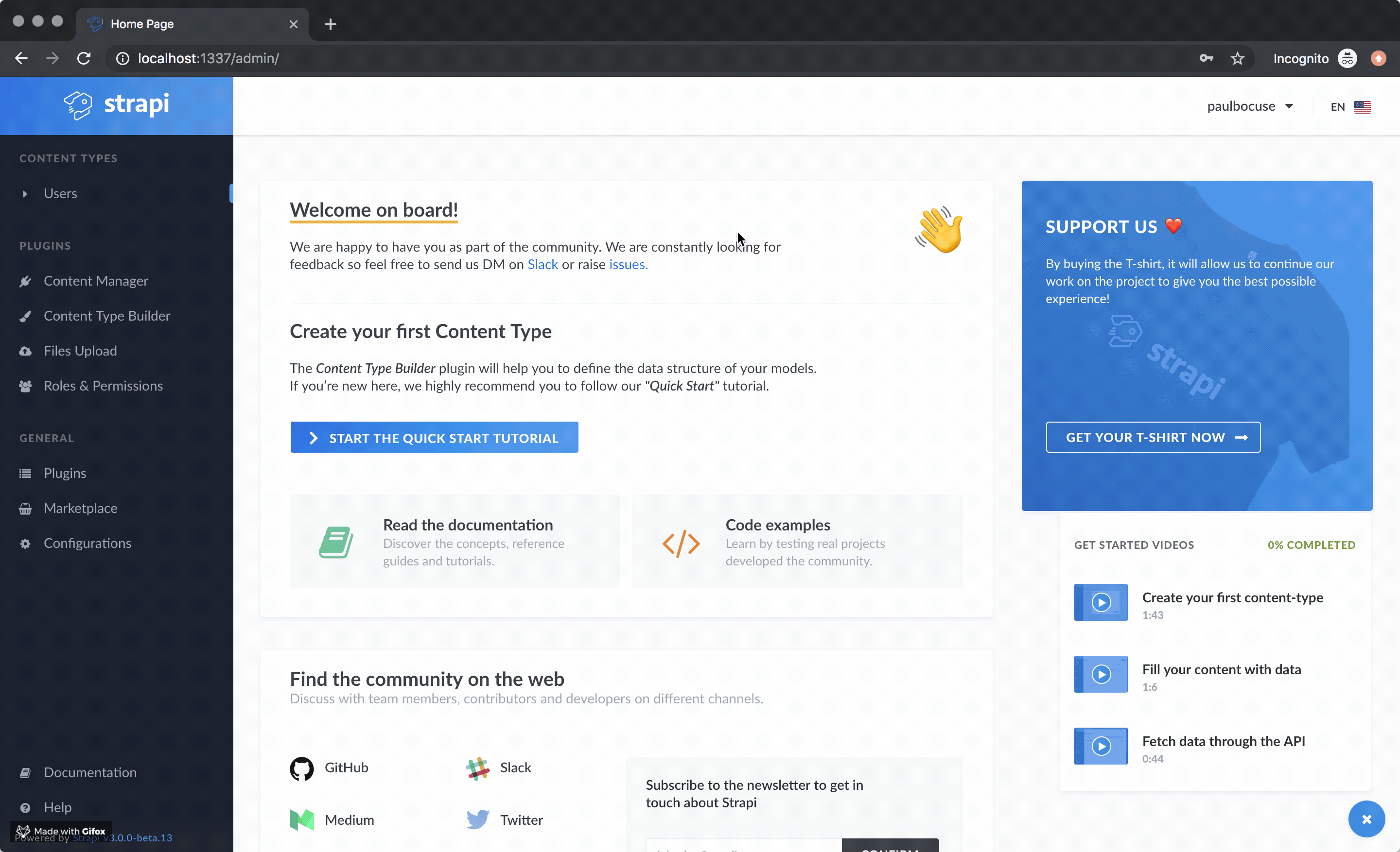 Why we split the management of Admin Users and End Users